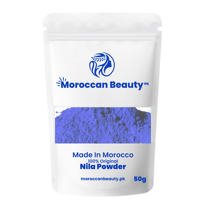Moroccan Blue Nila Skin Whitening Powder