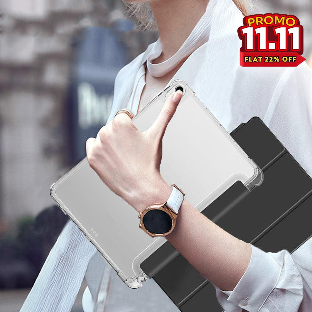 Acrylic iPad Case - Lavender Grey