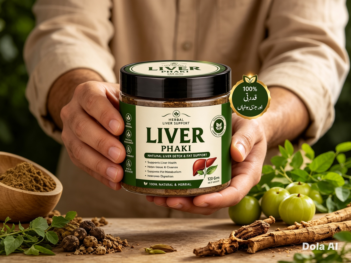 Liver Detox Phaki – Herbal Liver Support Powder