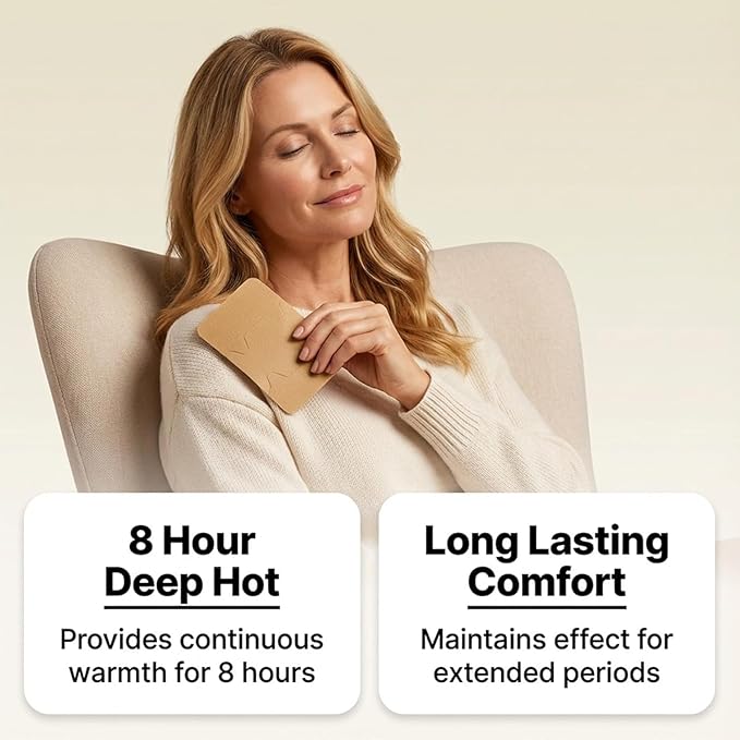 Japanese Pain Relief Heating Patches for Joints & Muscles