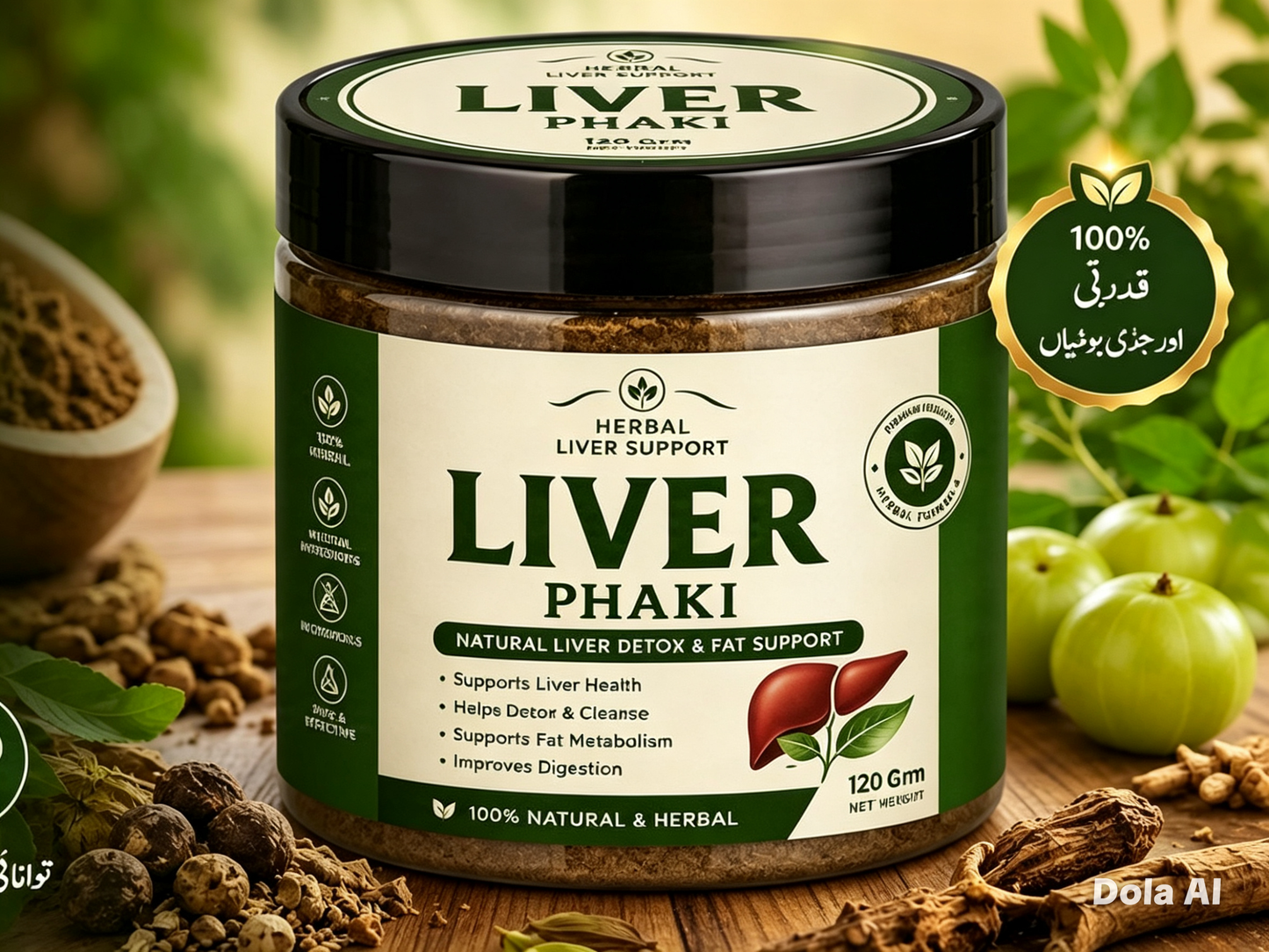 Liver Detox Phaki – Herbal Liver Support Powder