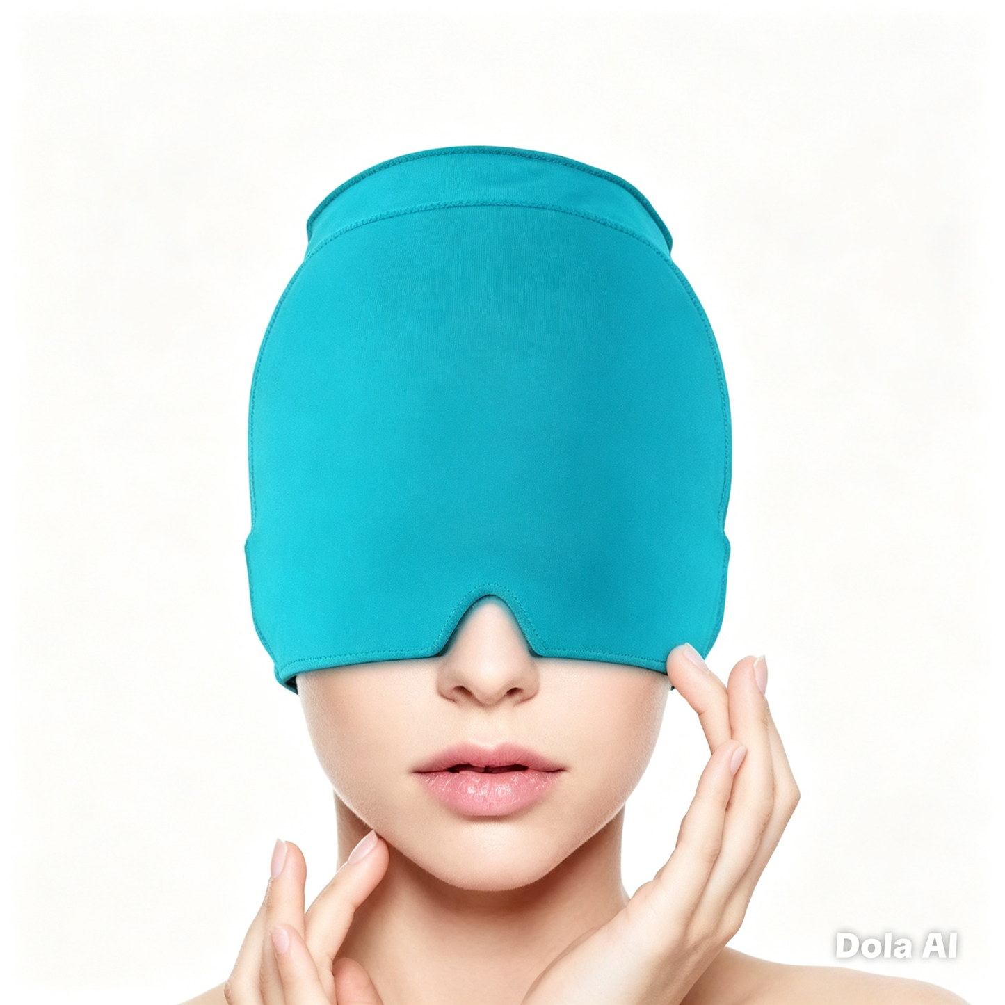 Migraine Relief Cap – Cold & Hot Therapy Headache Ice Cap for Migraines, Sinus Pain & Puffy Eyes