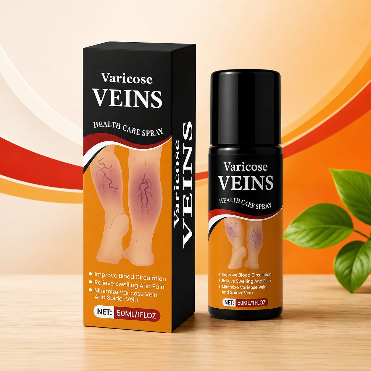 Varicose Veins Health Care Spray | Relieve Swelling, Pain & Improve Blood Circulation