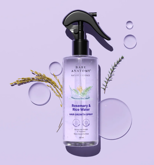 Rosemary & Rice Water Hair Growth Spray